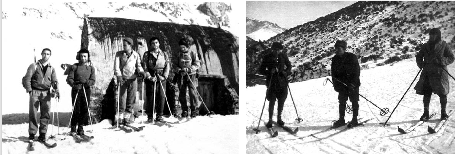 Fotografía histórica de la Agrupación Montañera Astur Torrecerredo